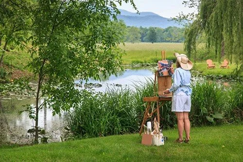 Customized Watercolor Workshop at Fort Lewis Lodge