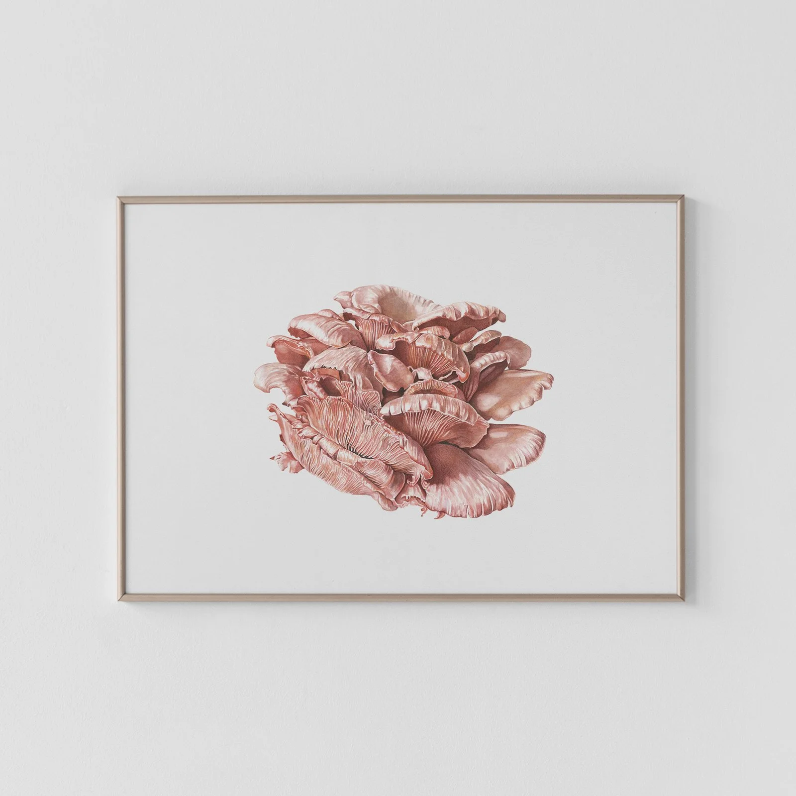 Tropical Oyster Mushroom Archival Print