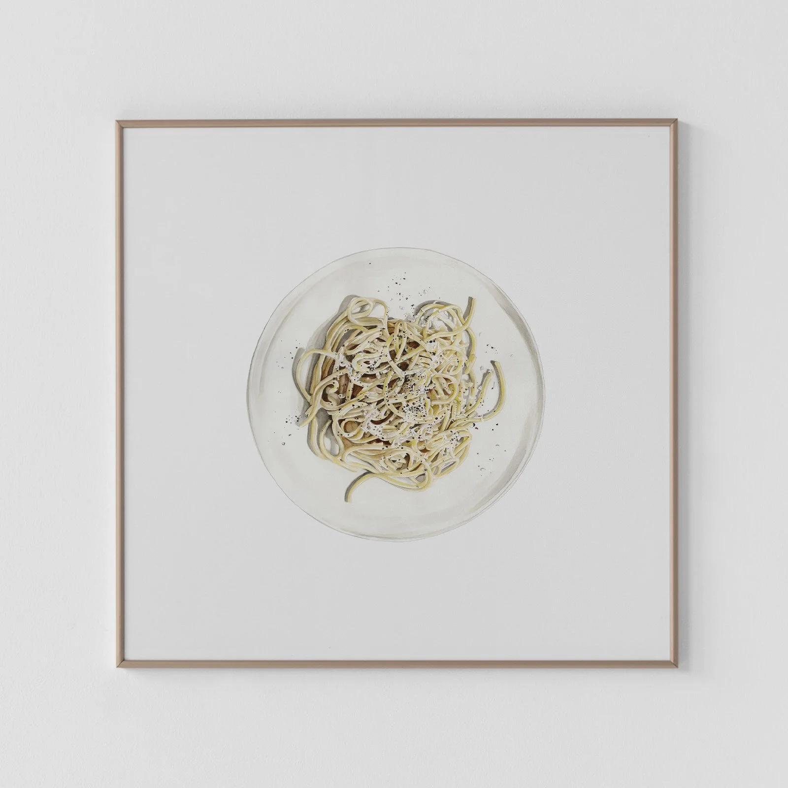 Cacio e Pepe Archival Print
