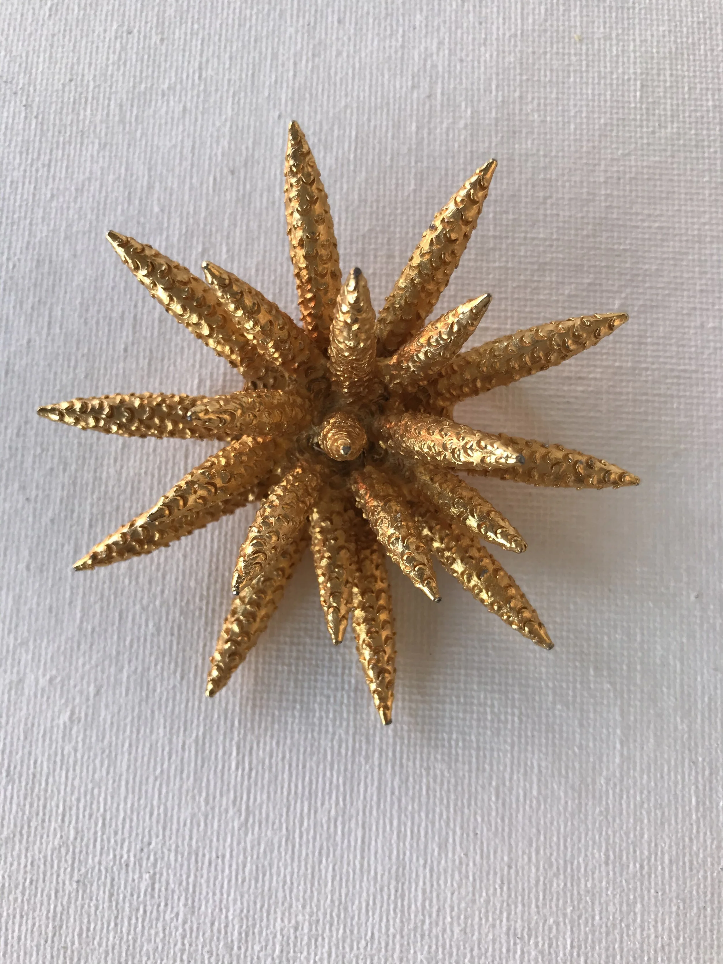 1980's Gold Burst Pin