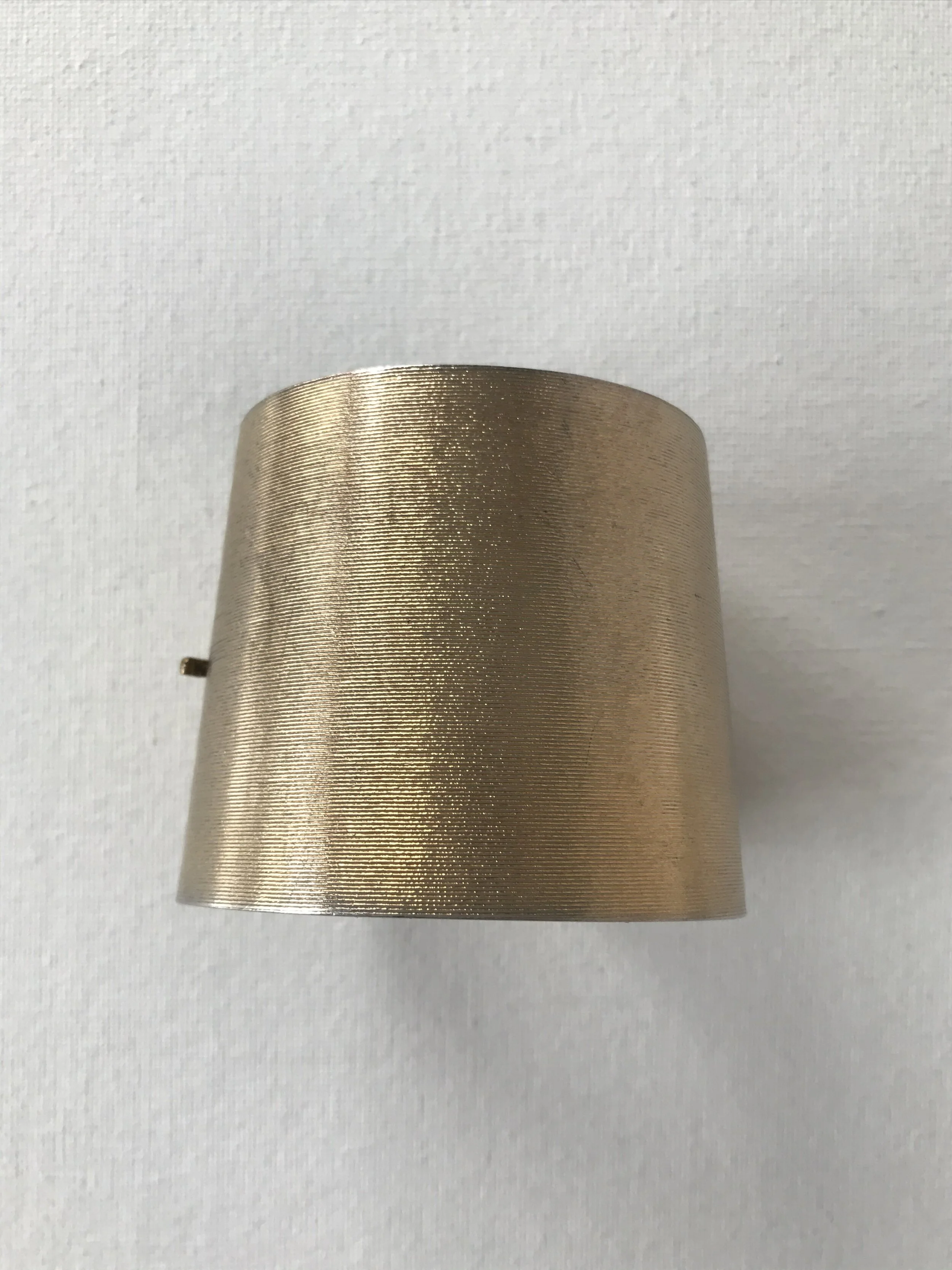 1960's Gold Wide Tapered Cuff