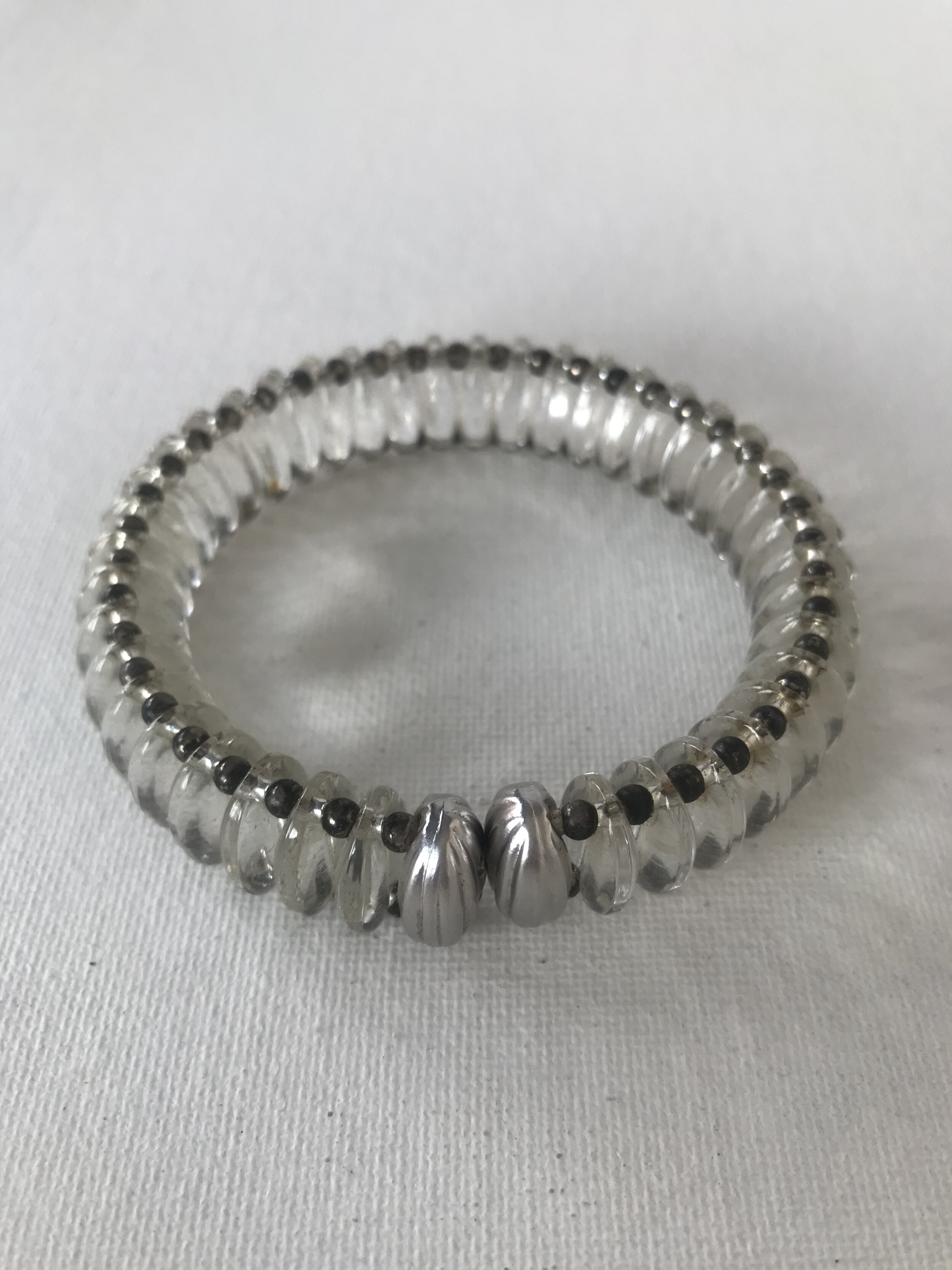 1980’s “Swarovski” Glass Cuff