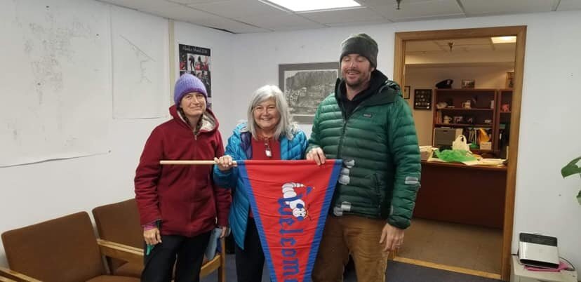 2020 Winner - Nathan and Andra Doll, and Connie Blum