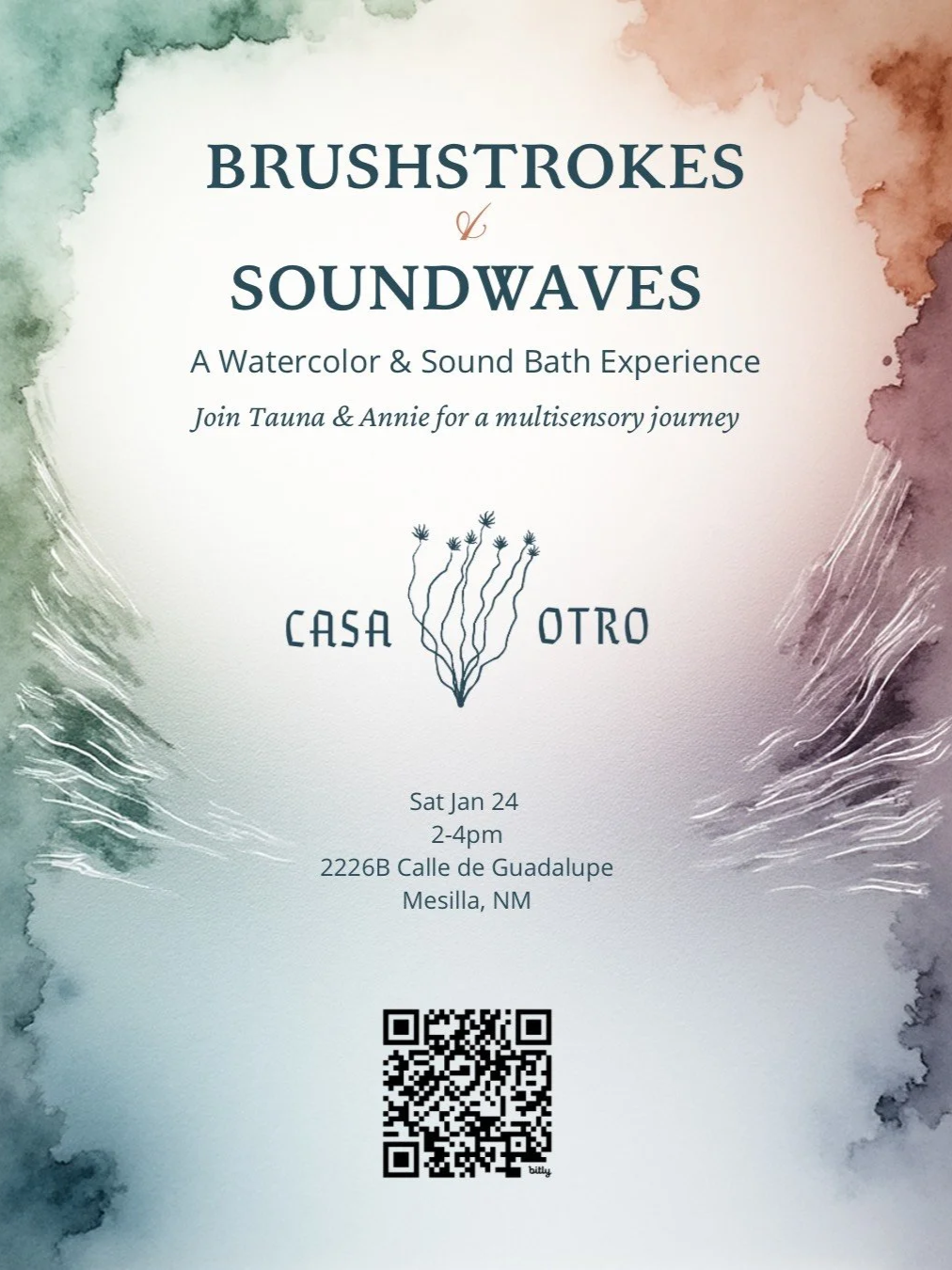 Brushstrokes and Soundwaves 