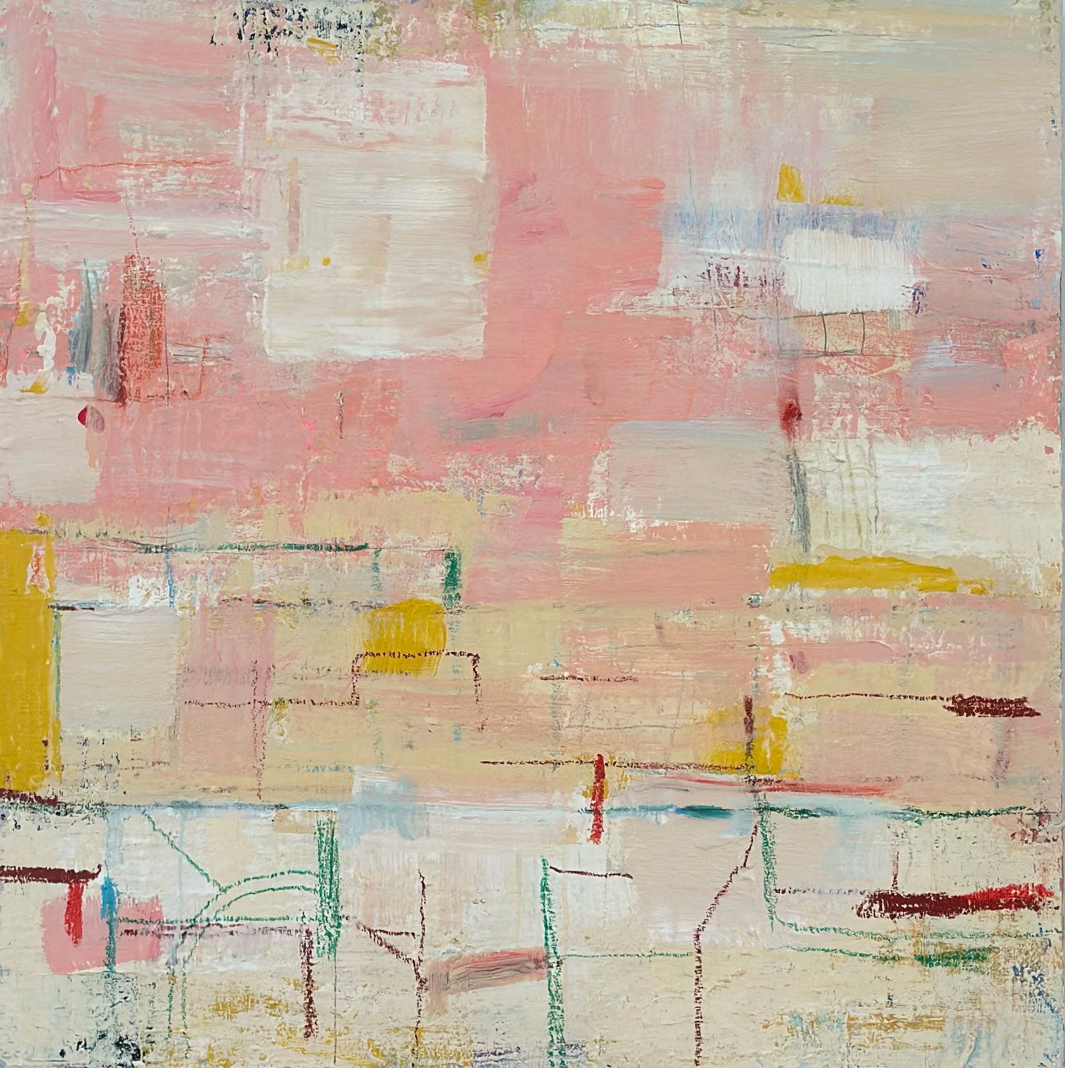 1205 Pink Flamingo, 30x30"