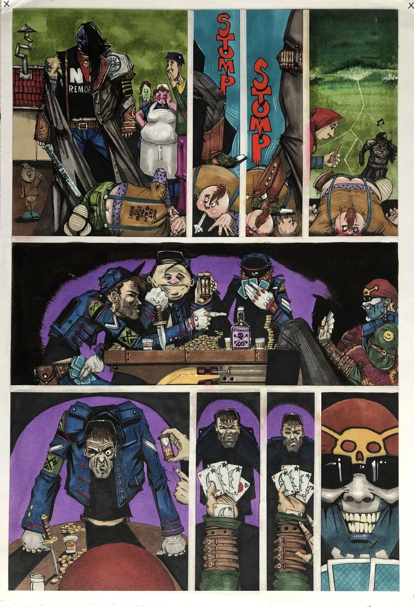 MORE OF MARTIN'S ORIGINAL COMIC ART HERE