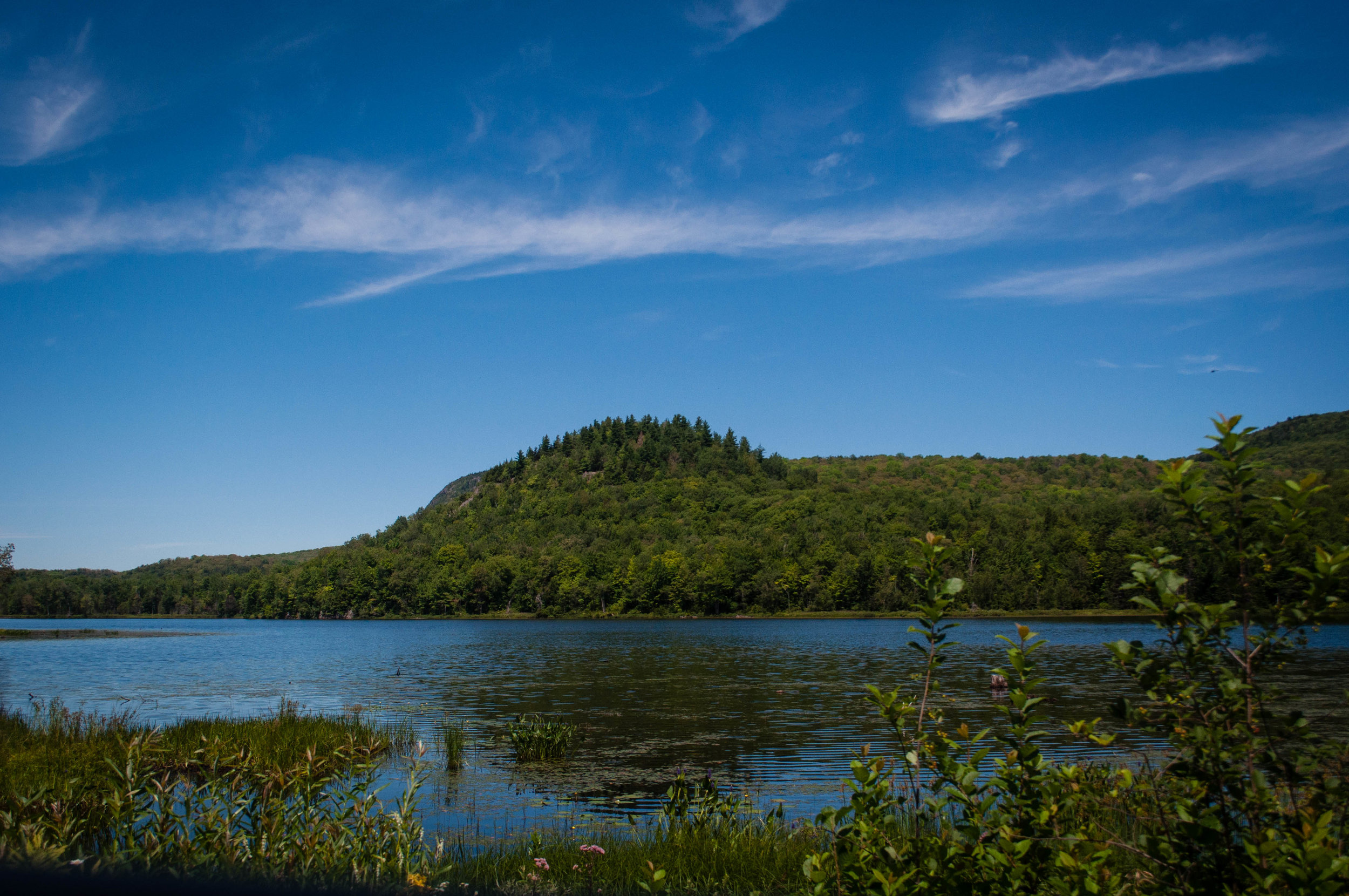 Lake in Mont Orford