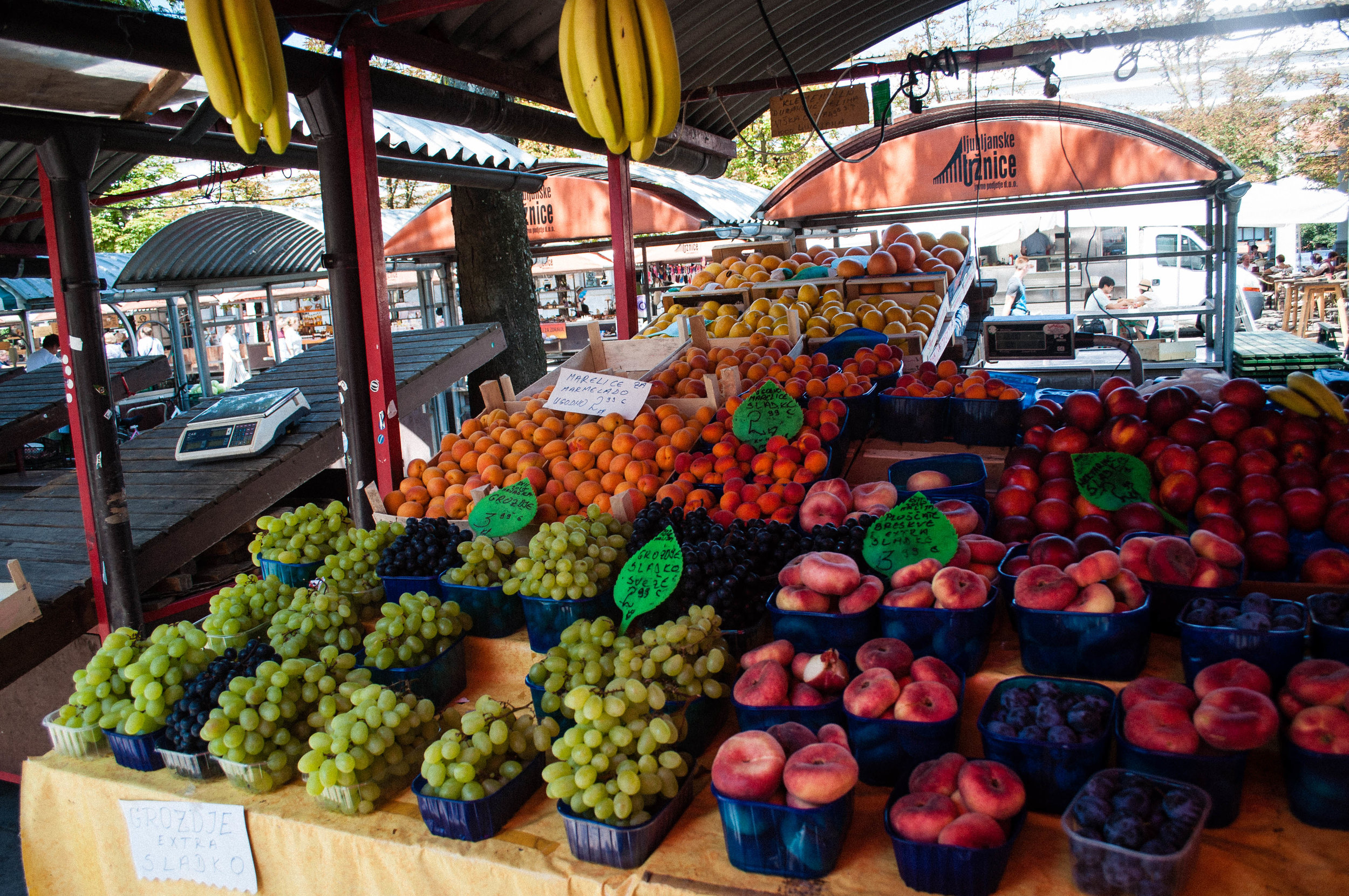 Central Market. Part of your Ljubjlana Itinerary 