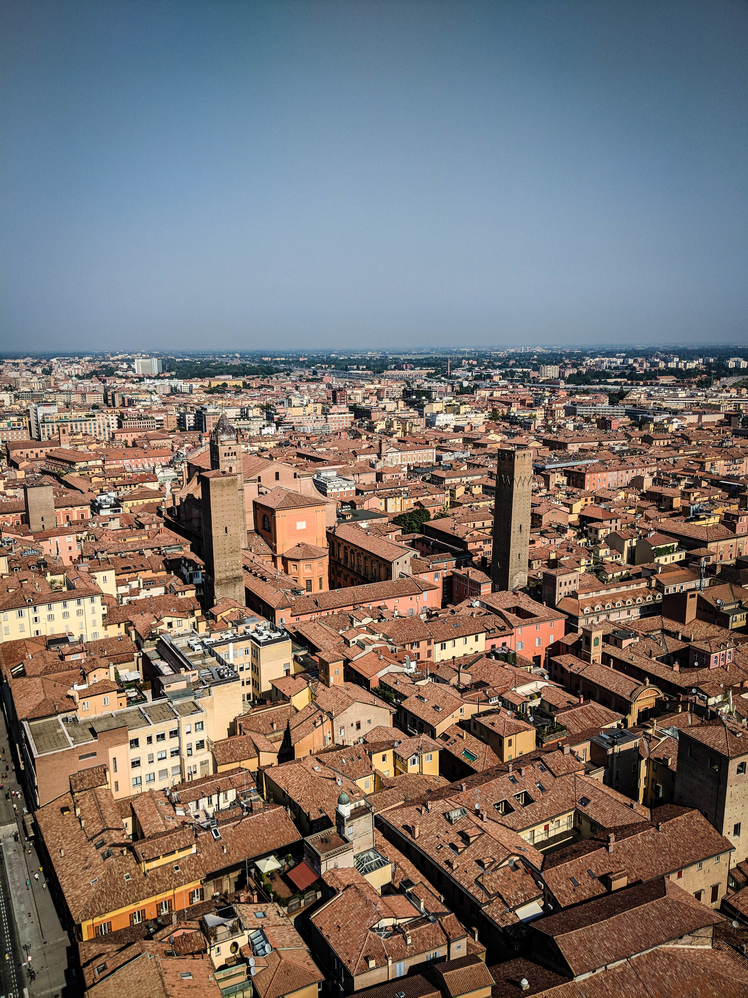 the Asinelli Tower, part of the Bologna Itinerary