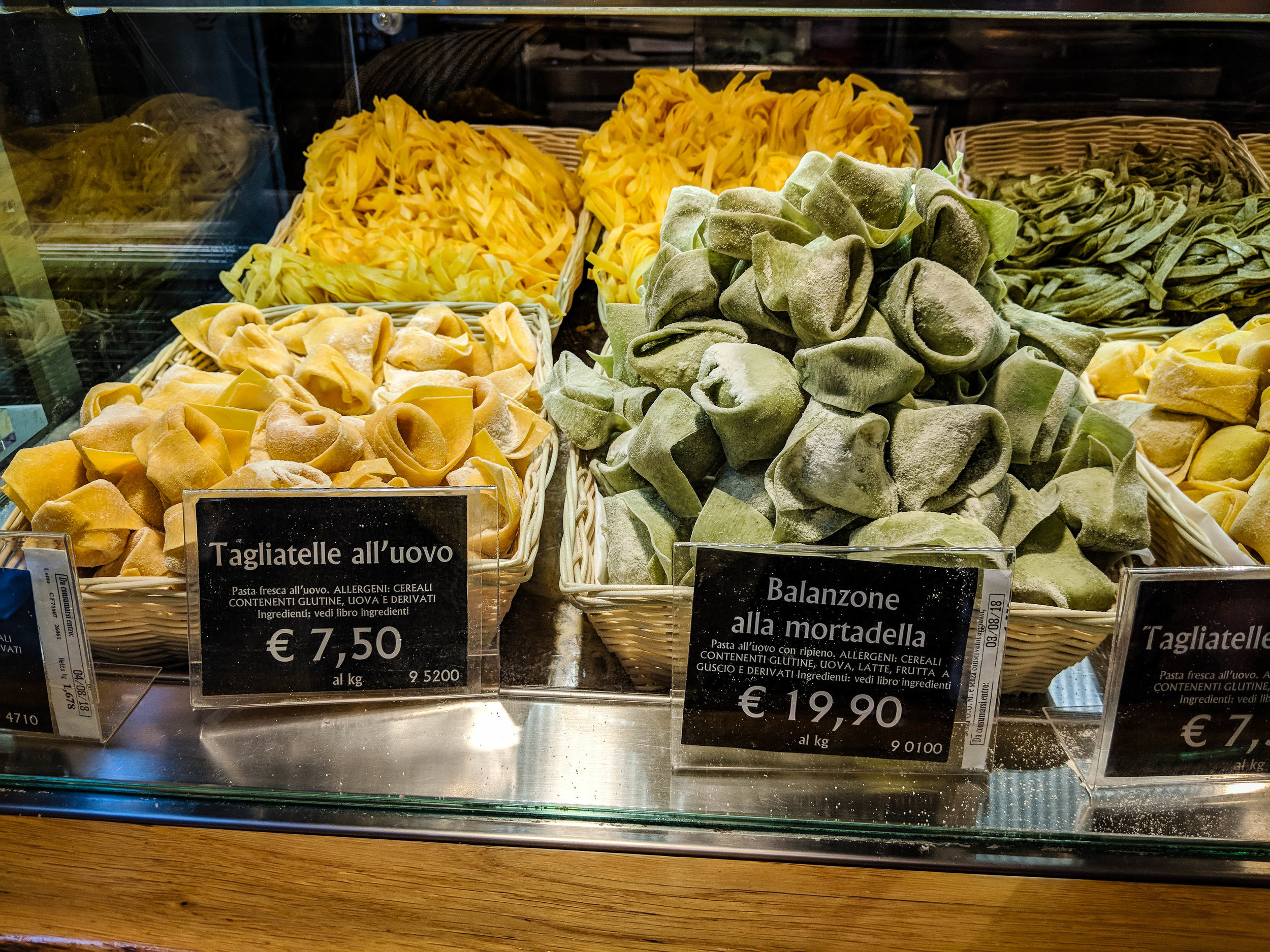 Tortellini, a must eat dish in Bologna