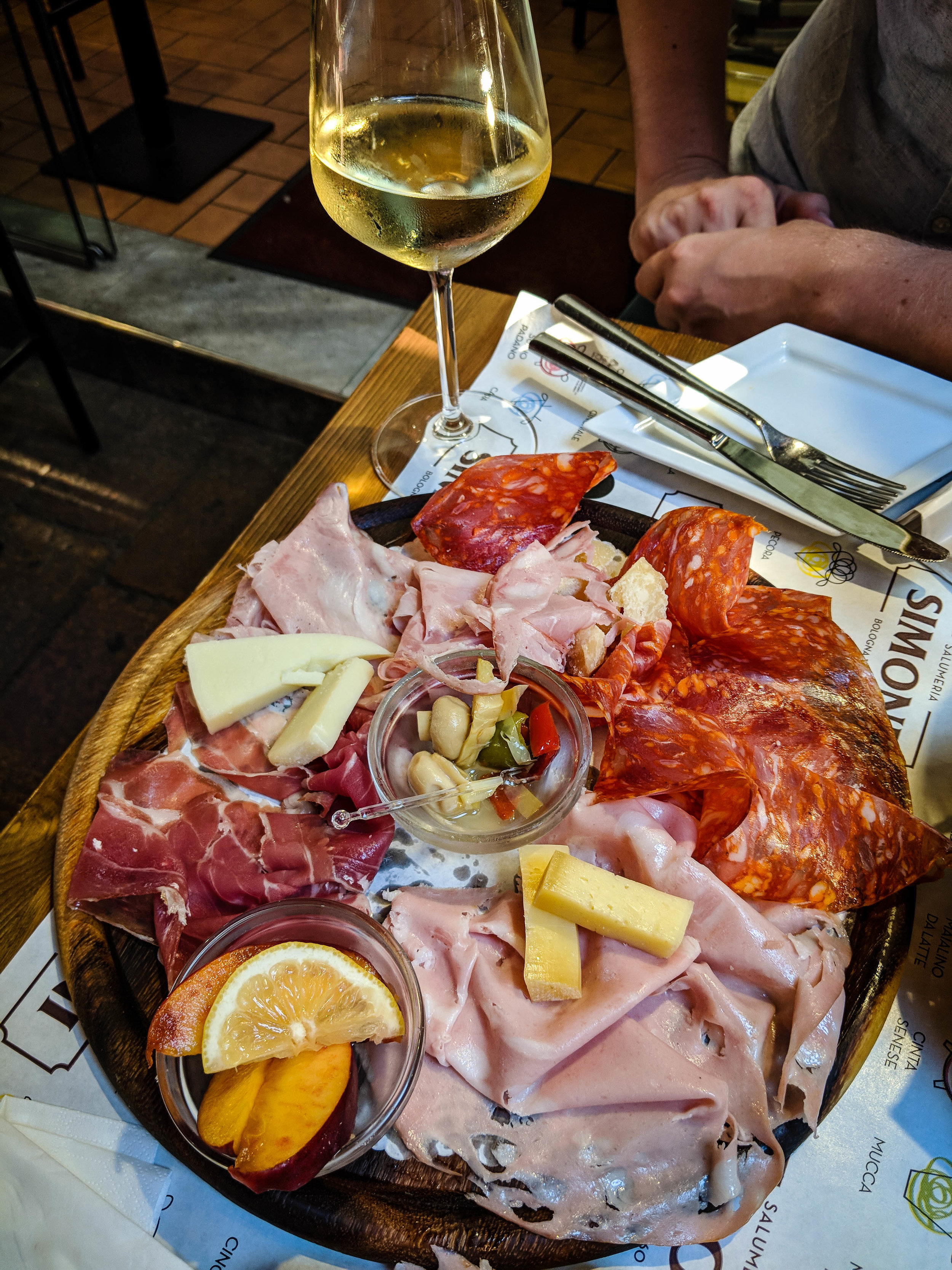 cold cuts, a must eat dish in Bologna