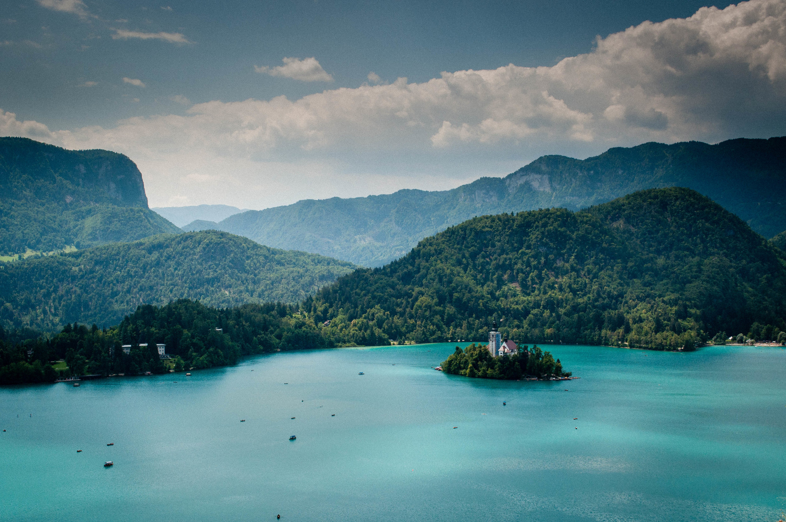 Lake Bled, part of the itinerary Road trip in Slovenia 