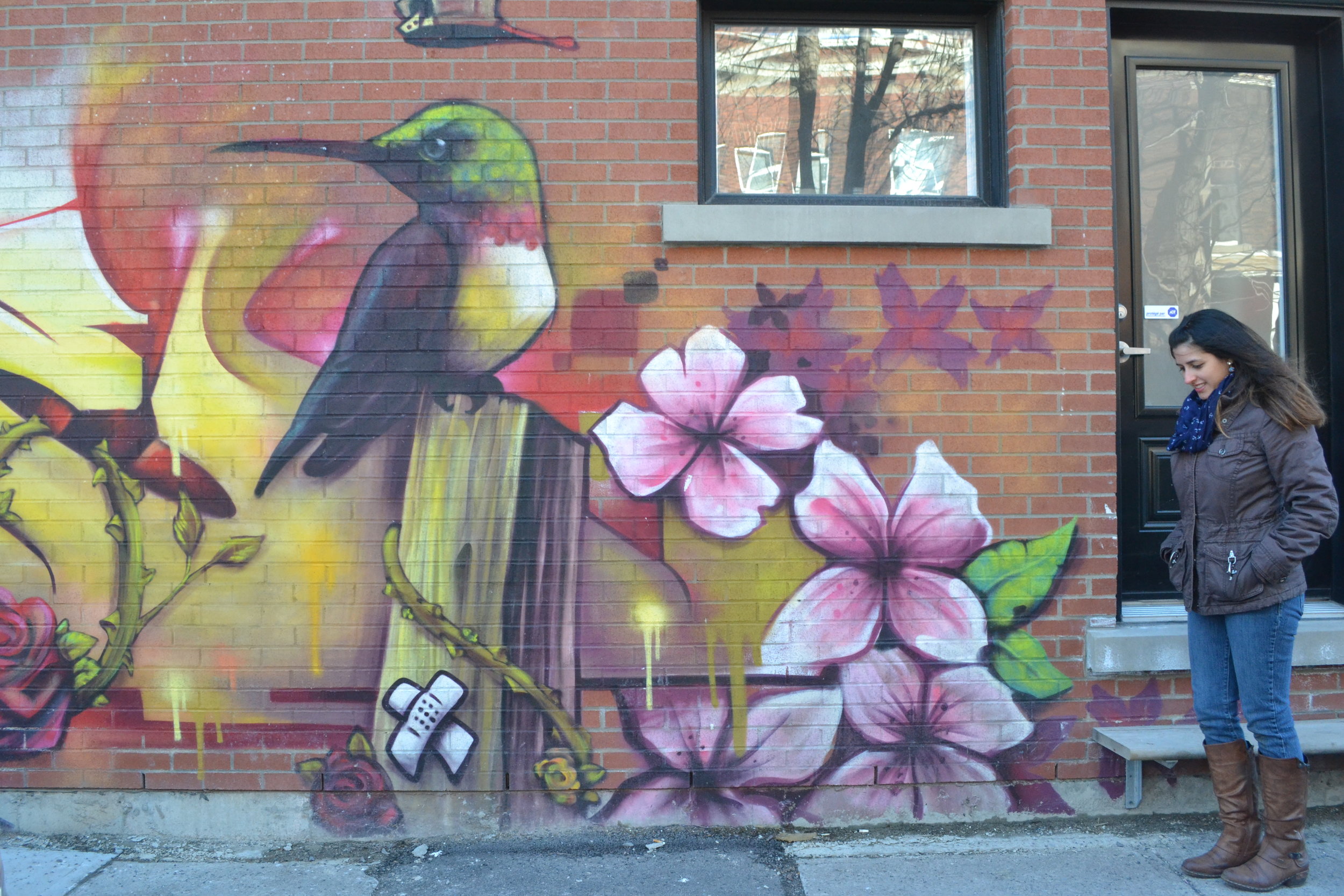 Graffiti. Saint-Henri, a Montreal neighbourhood guide