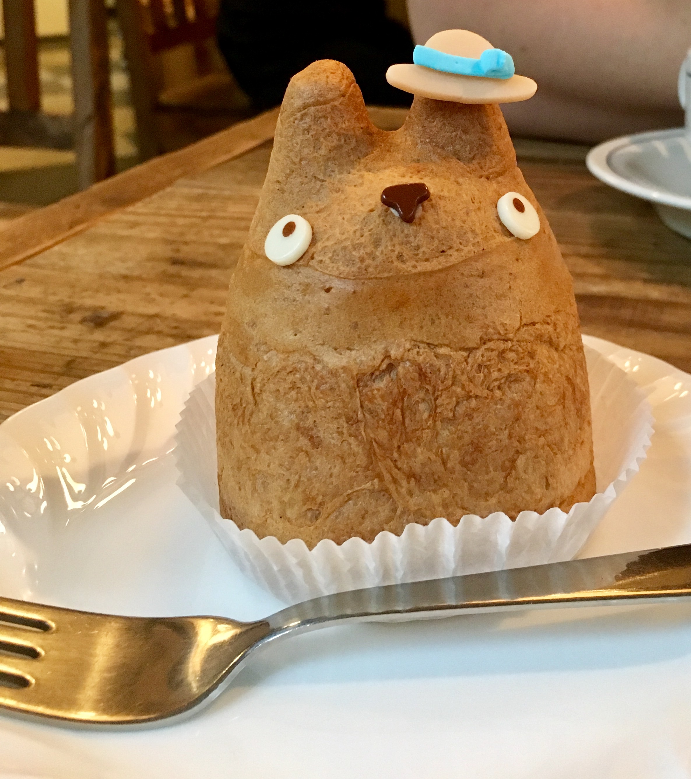 Totoro Cream Puff. Part of Tokyo itinerary 7 days