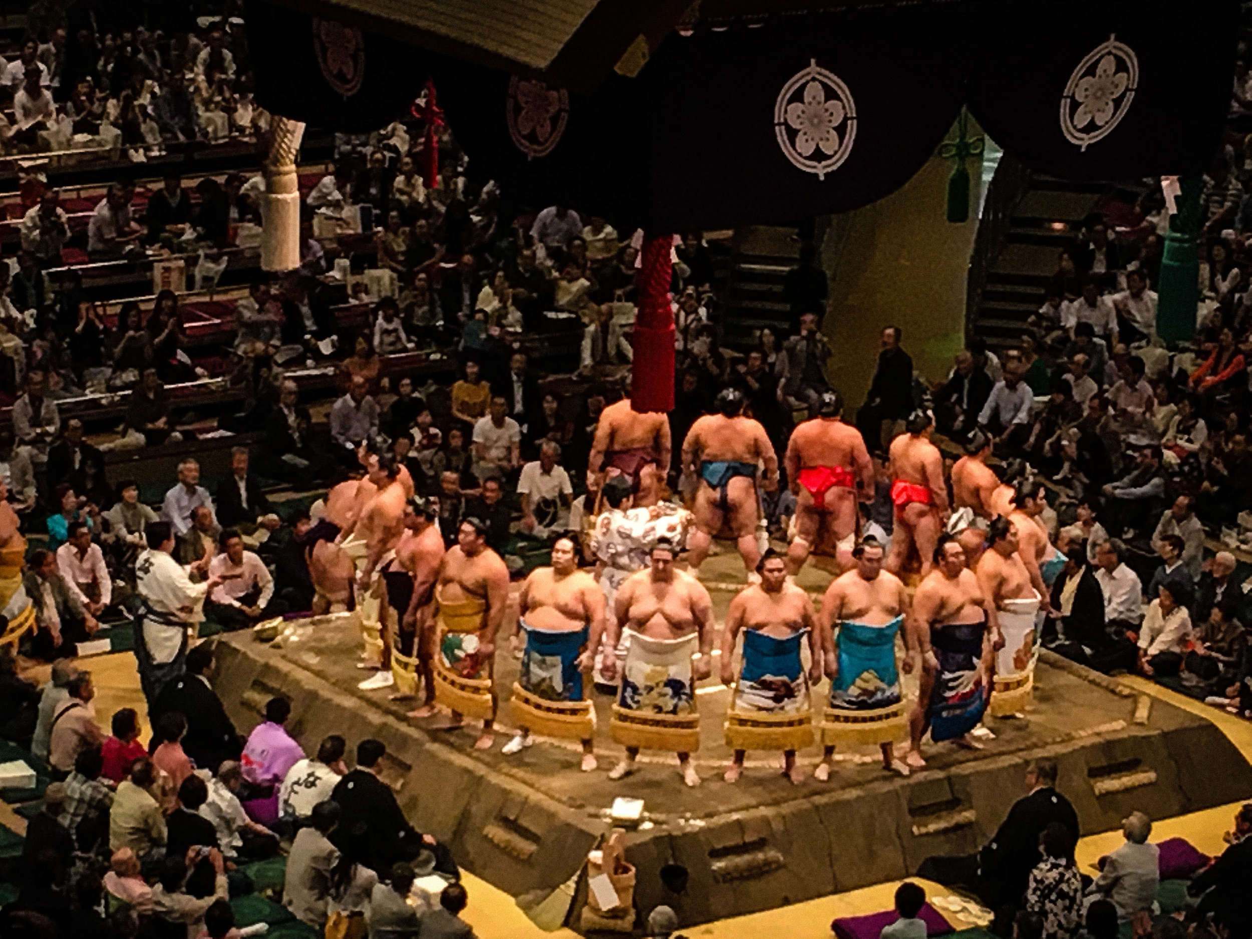 Sumo Tournament. Part of Tokyo itinerary 7 days