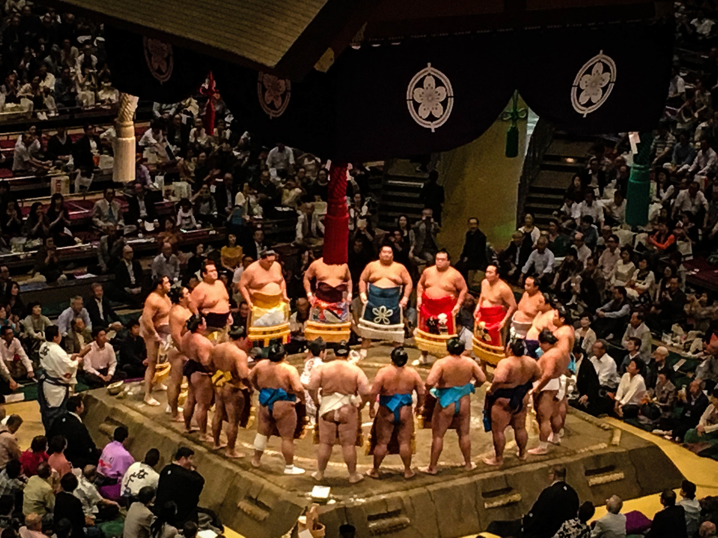 Sumo Tournament. Part of Tokyo itinerary 7 days