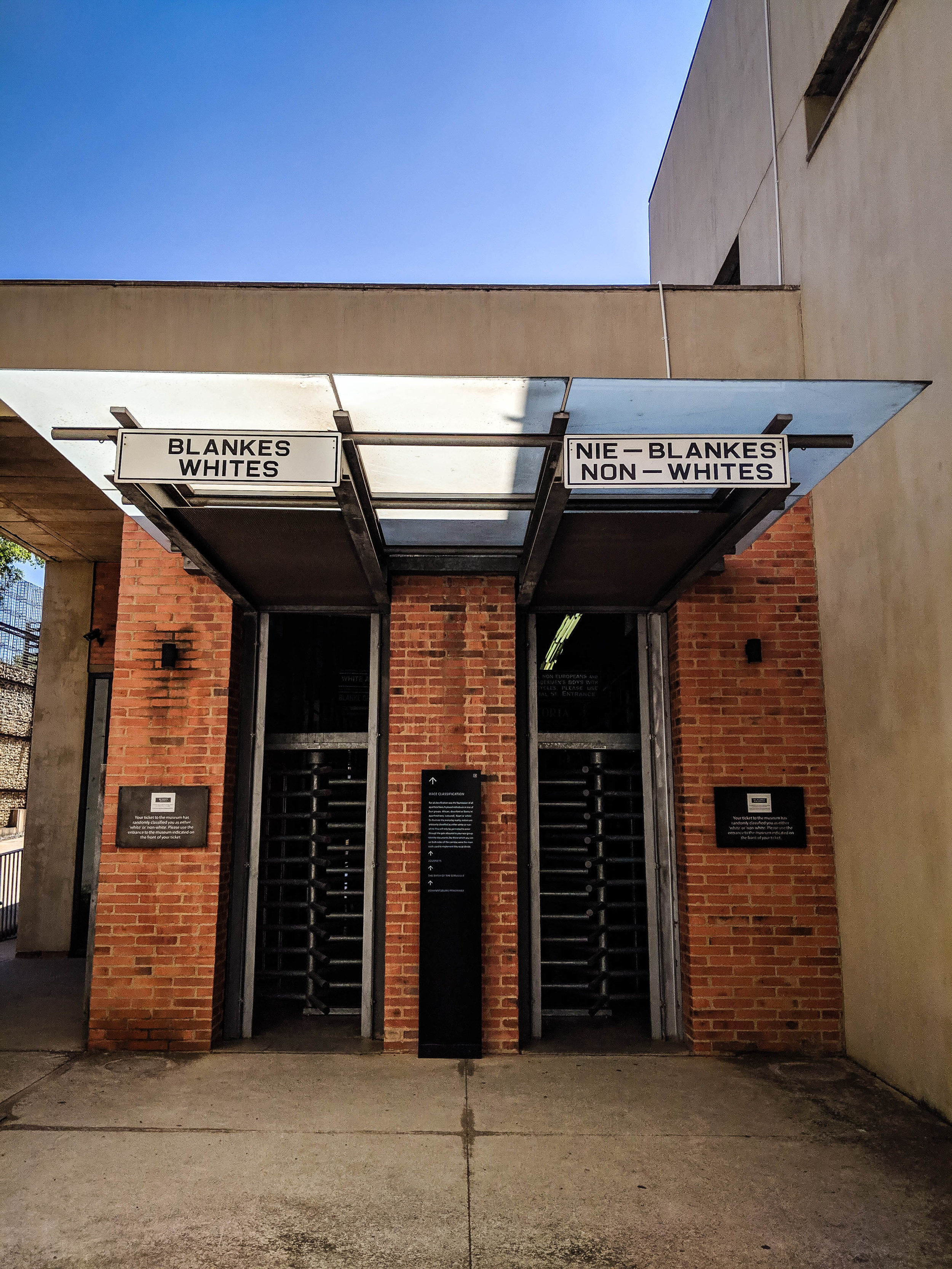 Apartheid museum. Johannesburg Itinerary