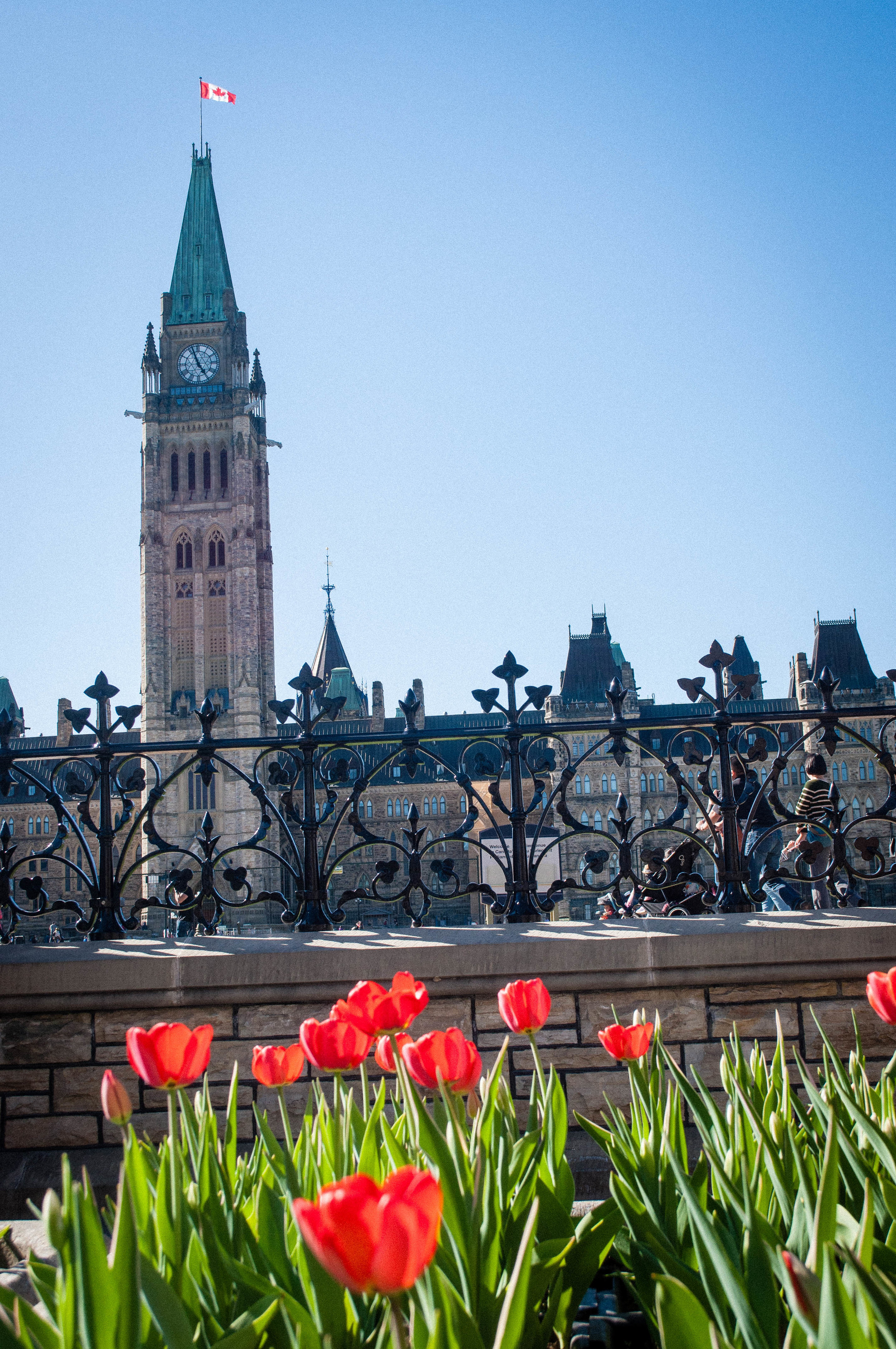 Ottawa, Canadian Parlament - trip from Montreal