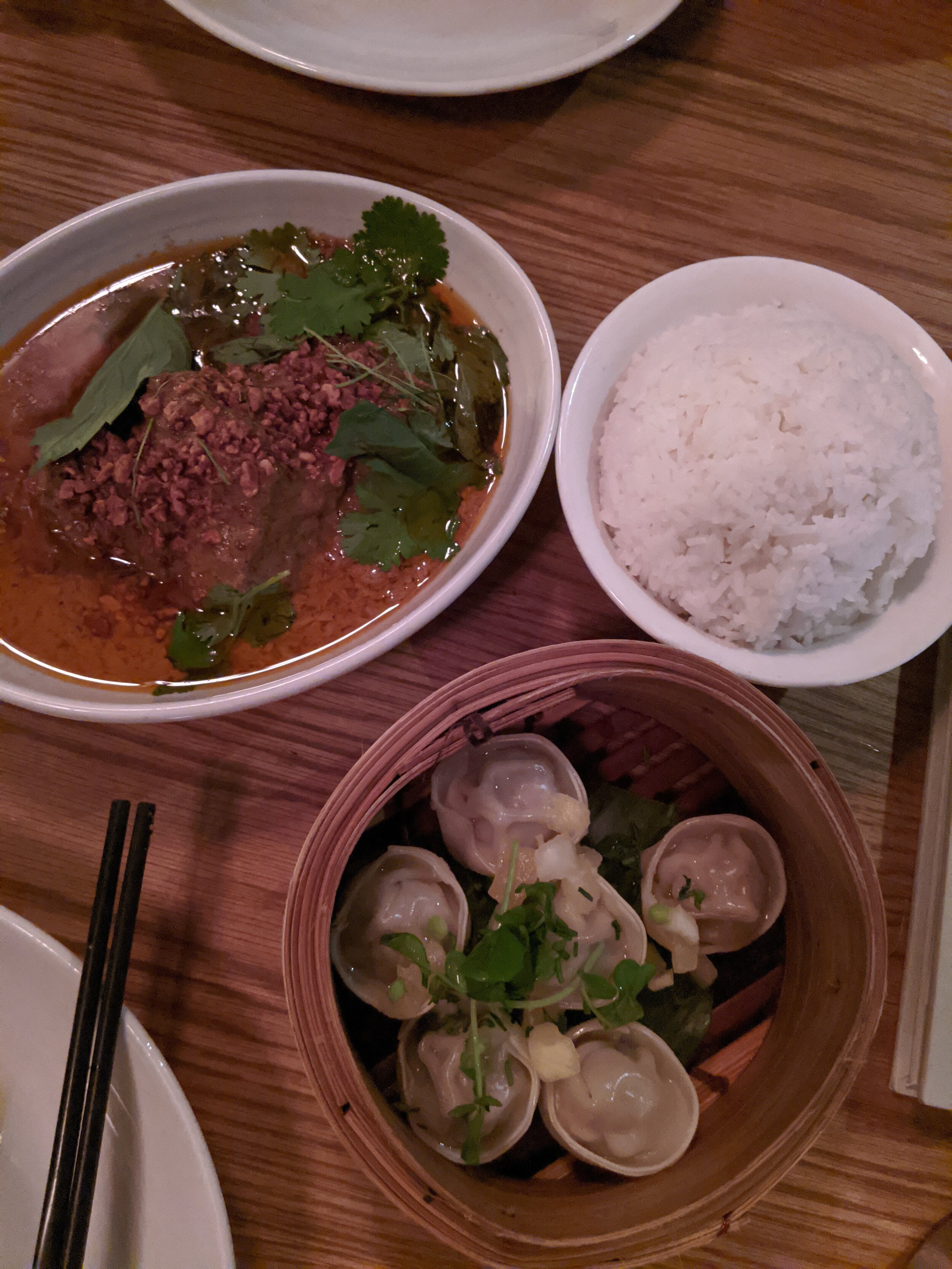 Small plates at the Asian inspired restaurant Sidedoor in Ottawa