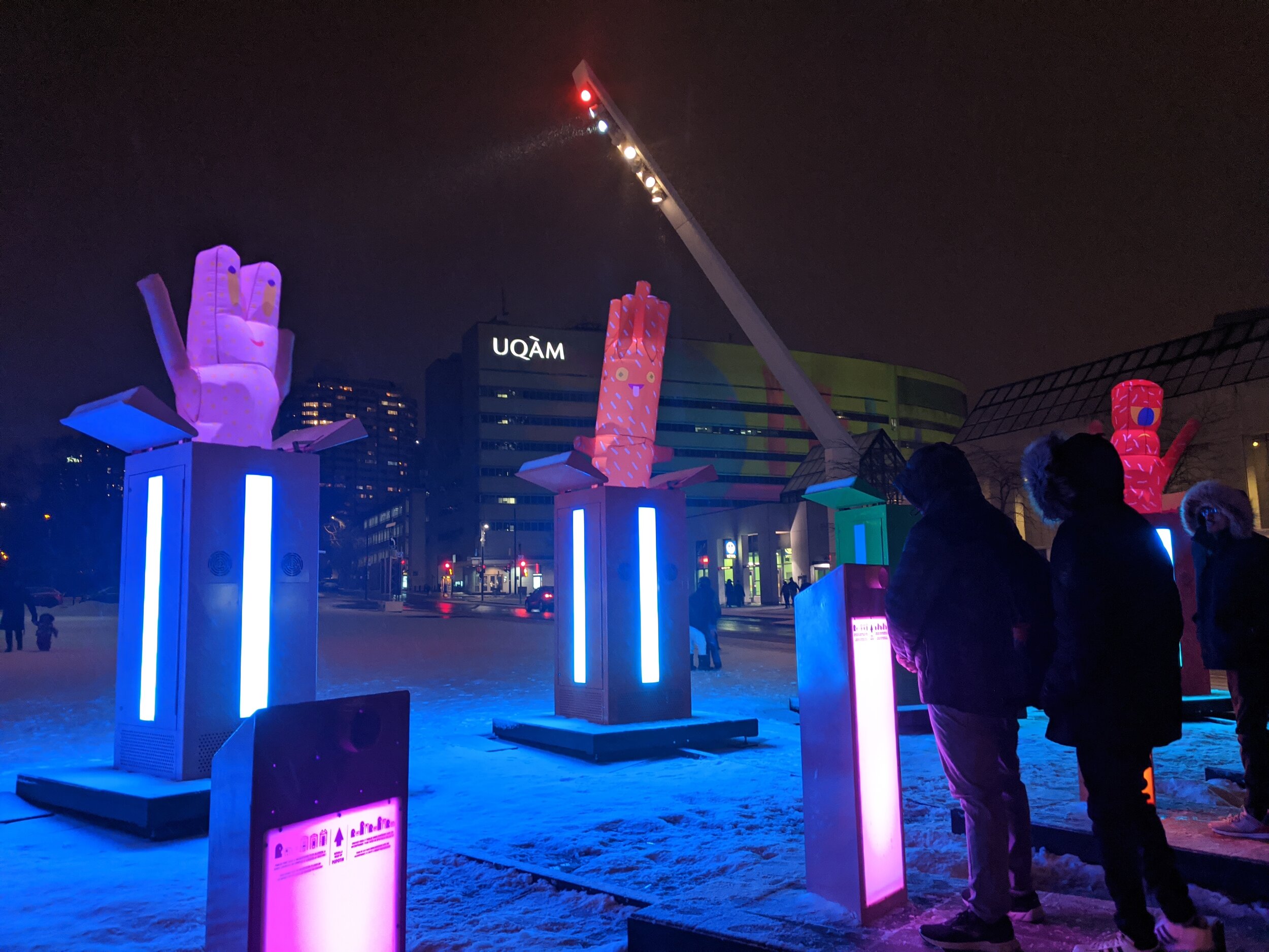 Luminotherapie. Part of the The best things to do in Montreal in winter: a local’s guide
