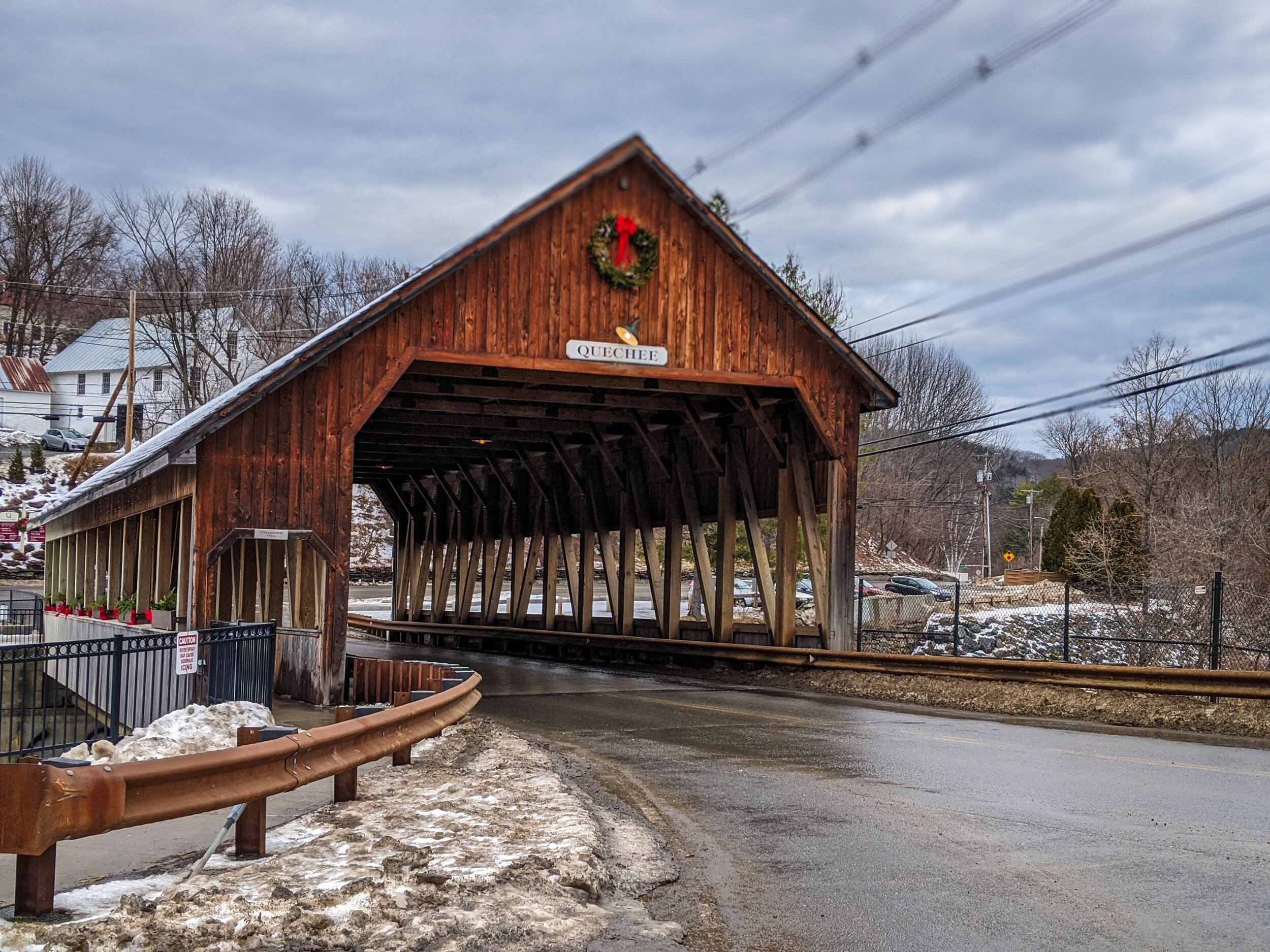 Quechee covered bridge