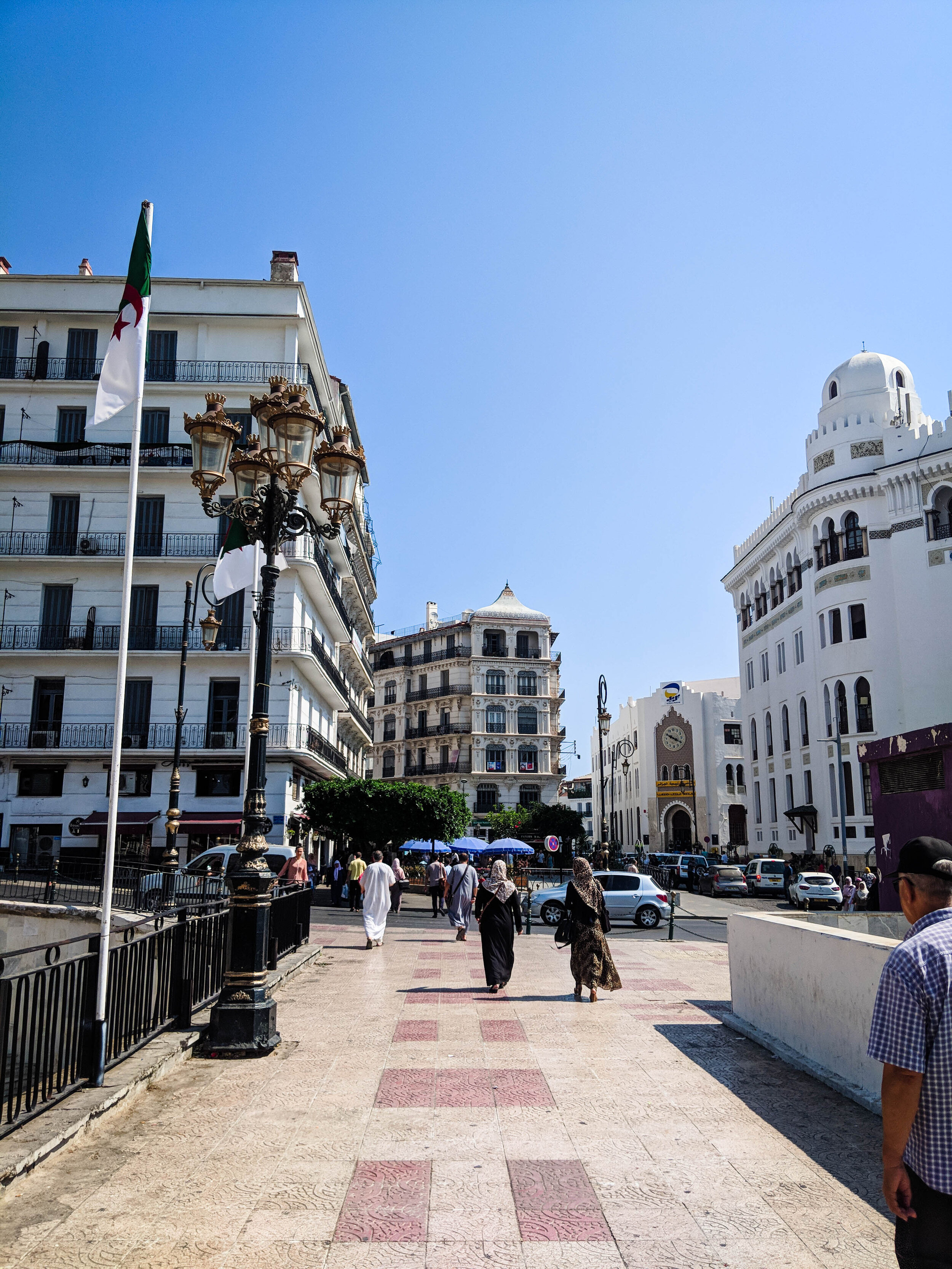 Haussmannian buildings in Algiers