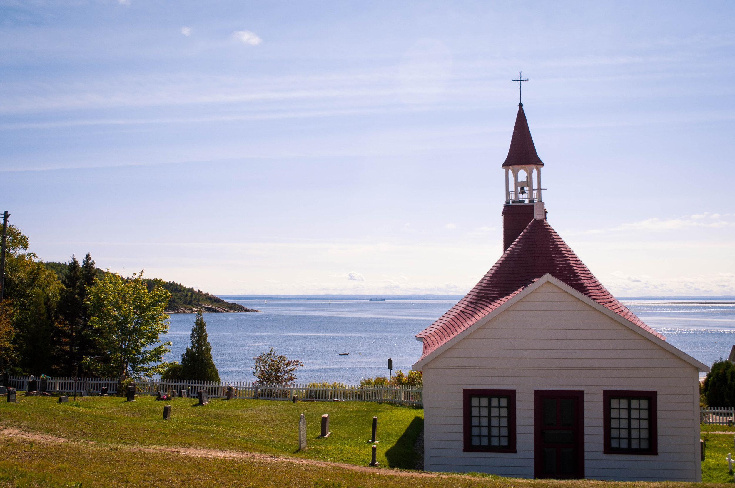 The "Indian chapel" in Tadoussac