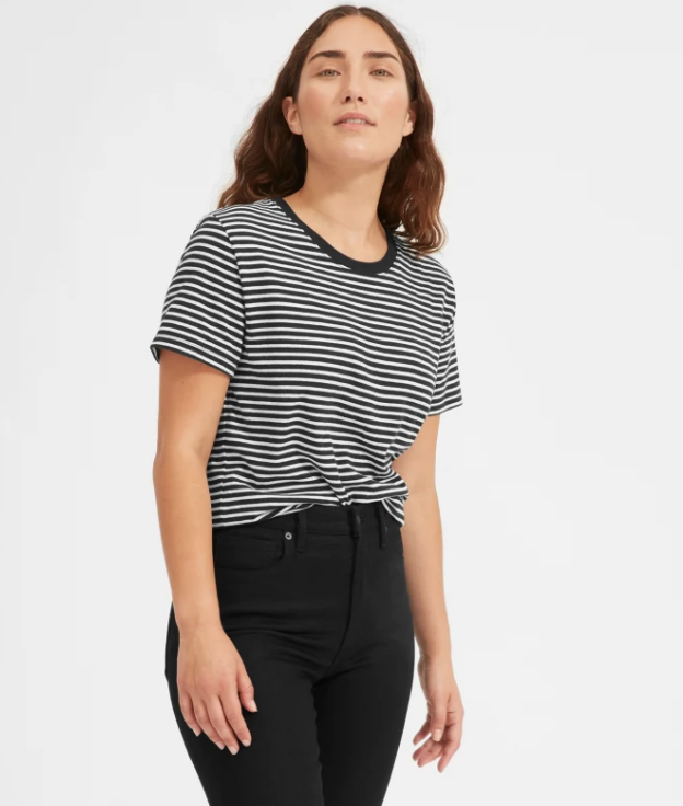 Cotton Box-Cut Tee