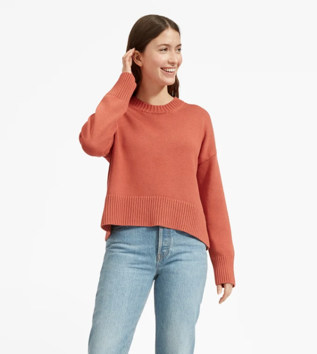 The Soft Cotton Square Crew
