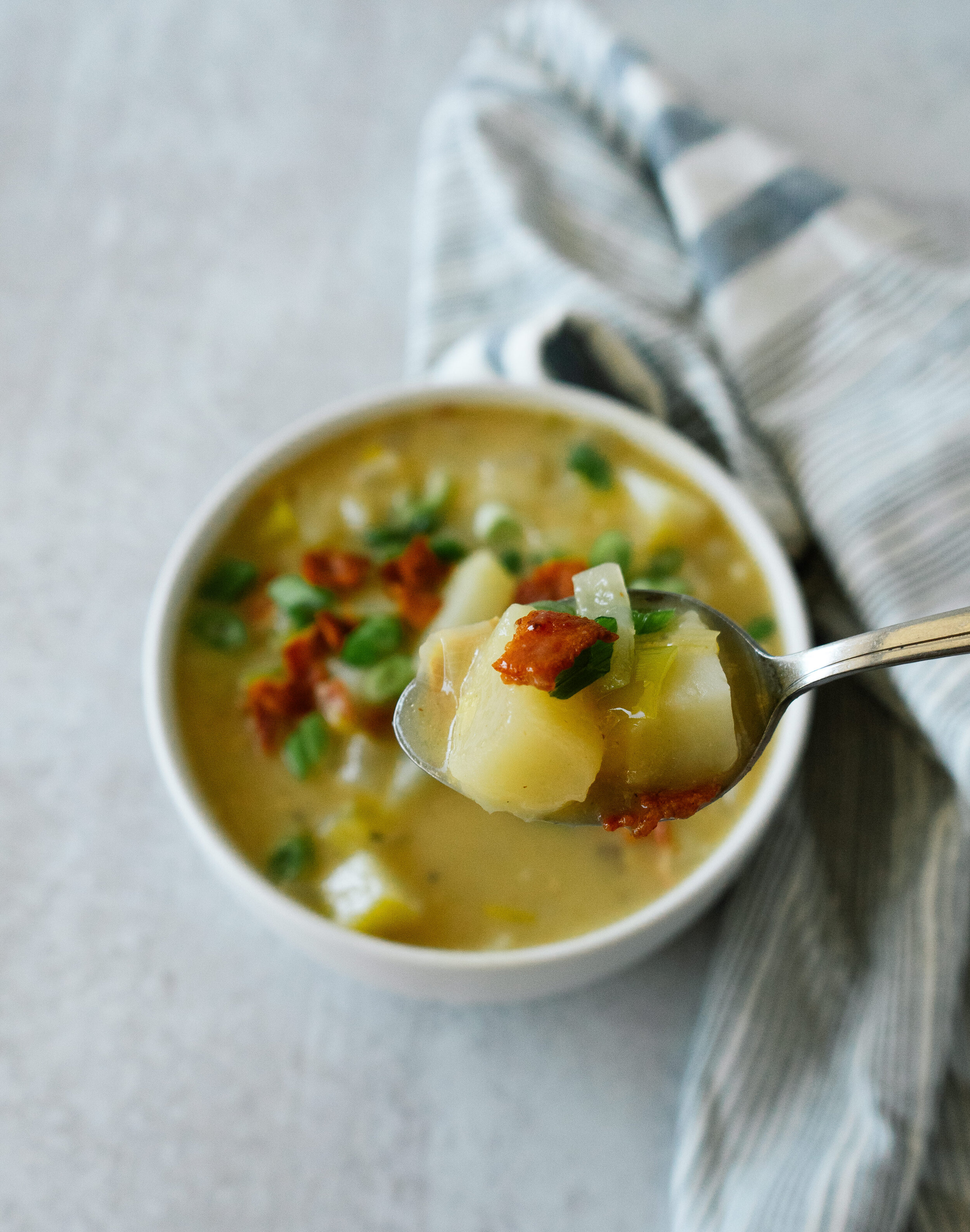 30 Minute Dairy Free Potato Soup - The Whole Cook