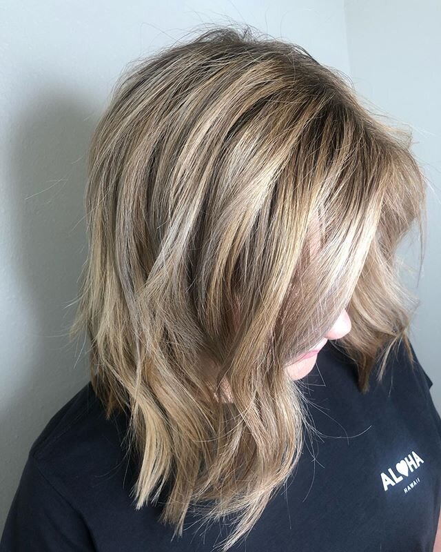 This has been a journey to Hager to this level of blonde. But we&rsquo;ve done it. 💛💛💛 #StudioProminence #edmondssalon #blondehair love this woman!