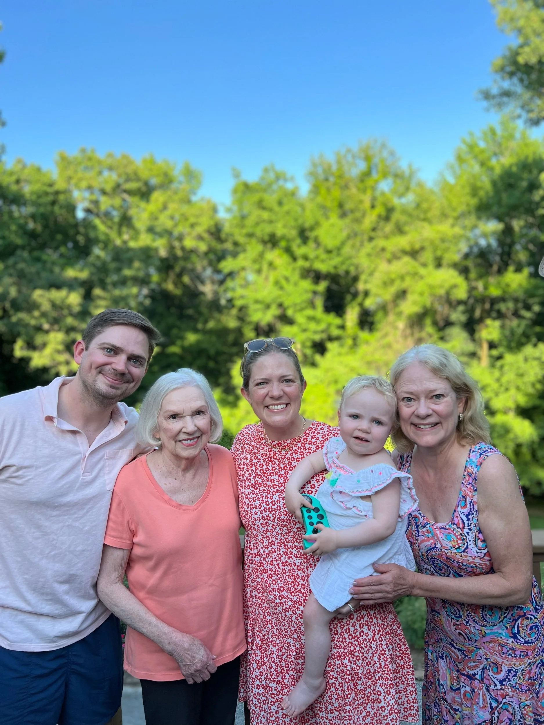 Visiting Mimi &amp; Papa in June!