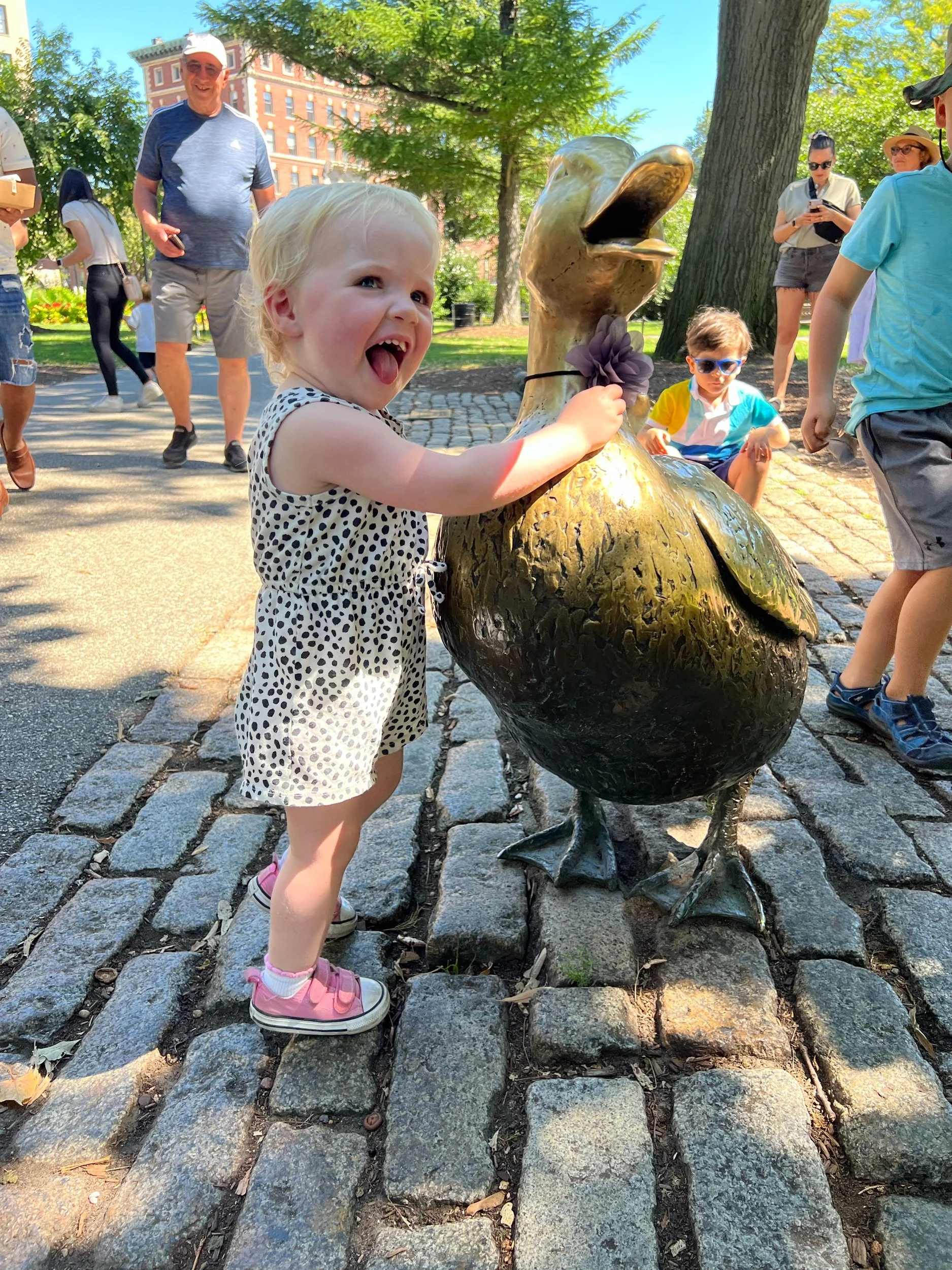 First duck visit of the year