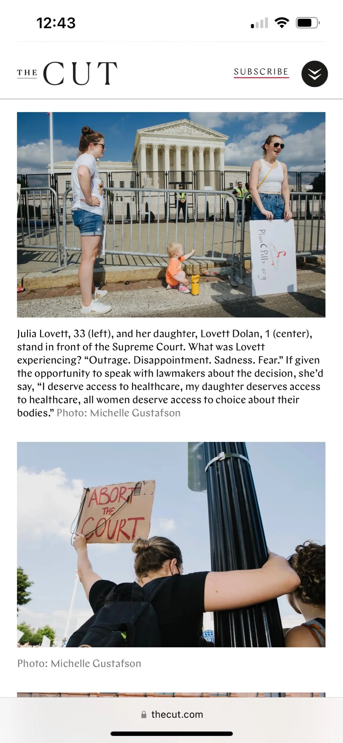 Lovett’s first press credit in The Cut