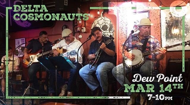 We have the Delta Cosmonauts tonight to play for our tasting room!
#DrinkLocal