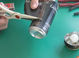 Kitchen scissors do the job