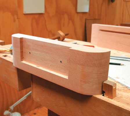  Component for side vice (upside down)