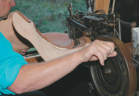 Sewing seat sides