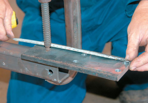 Measure coupling plate