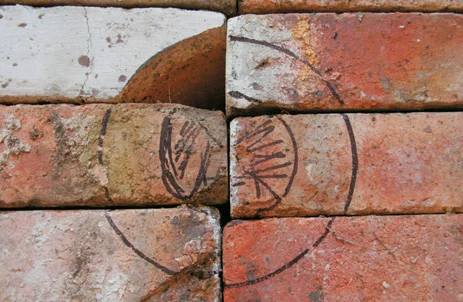 fire bricks marked