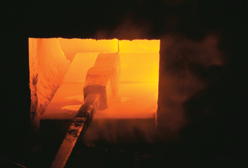 Heating billet
