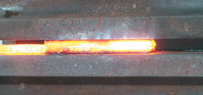Steel in the press