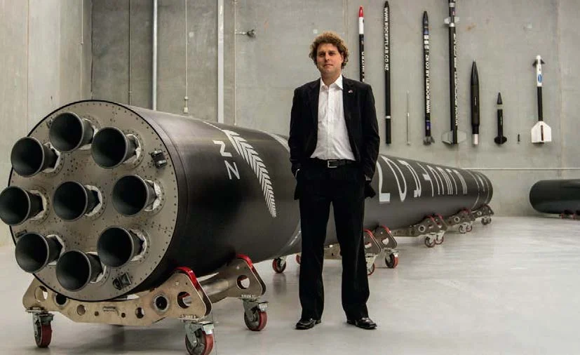 Peter Beck of Rocket Lab… Most Inspiring Individual Award.