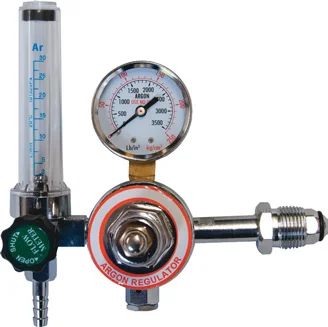 Argon regulator and flow meter