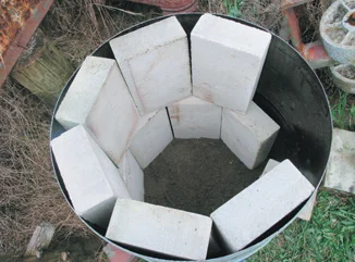 Angular structure of bricks 