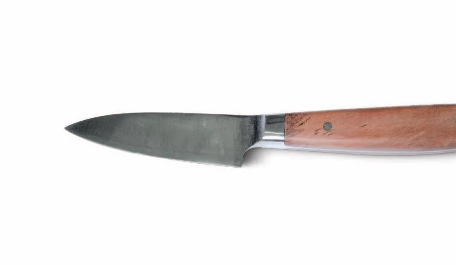 The knife before etching and polishing