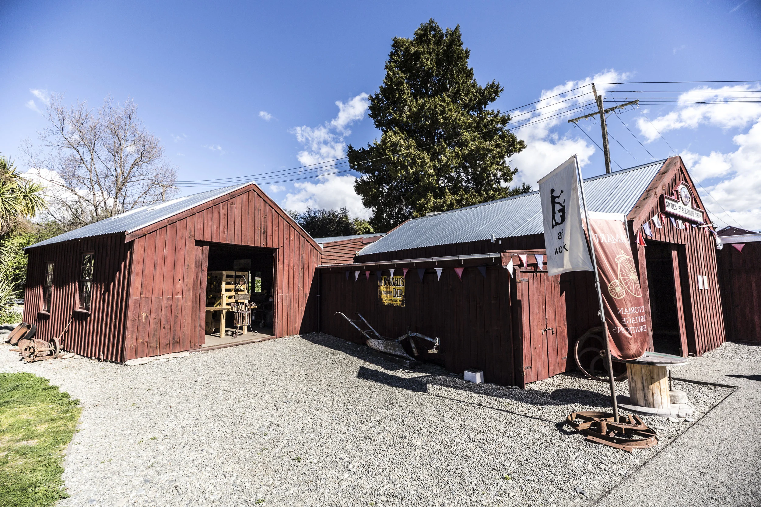 Video of Judy Waterston, blacksmith in Duntroon North Otago