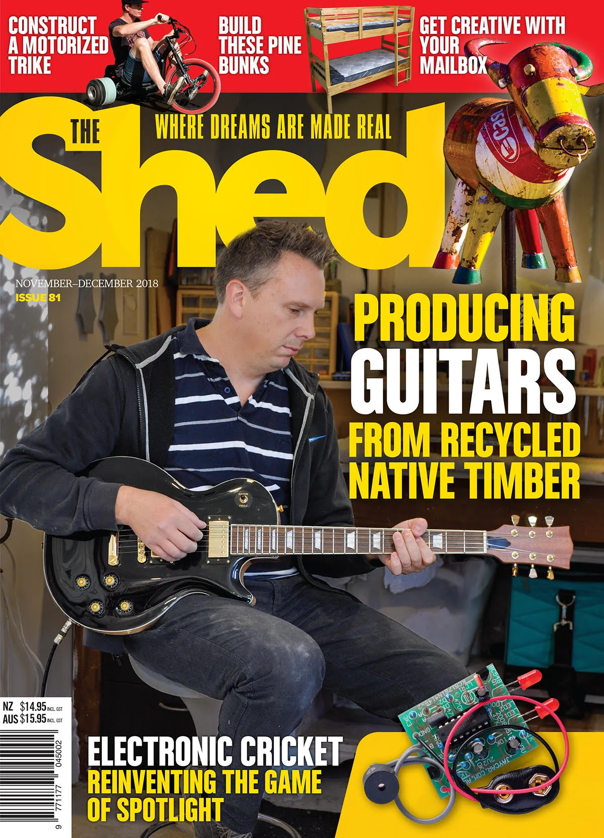 The Shed Issue 81, Nov/Dec 2018 on sale now