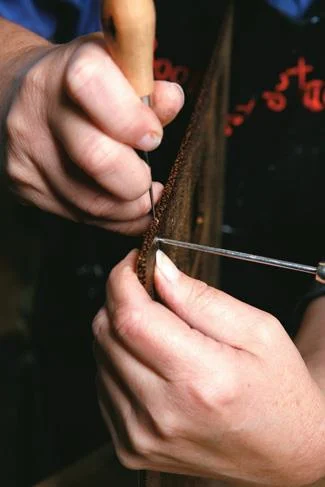 Edge holes...