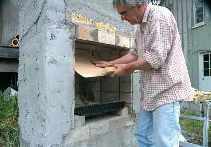 Next day...pulling out the ply form.